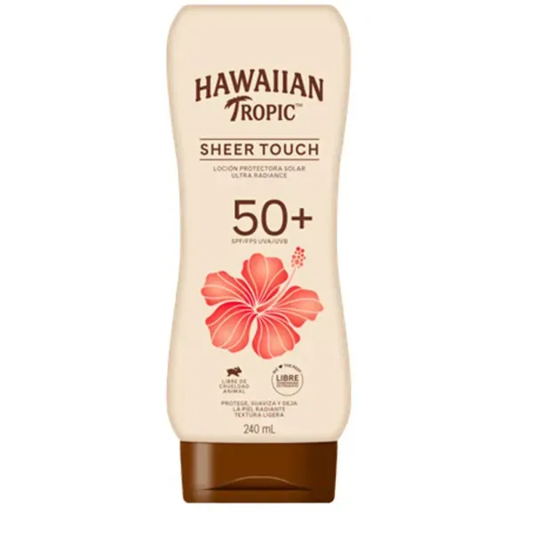 12981 - Protetor Solar Corporal Sheer Touch FPS50 240ml Hawaiian Tropic 12981 - Protetor Solar Corporal Sheer Touch FPS50 240ml Hawaiian Tropic